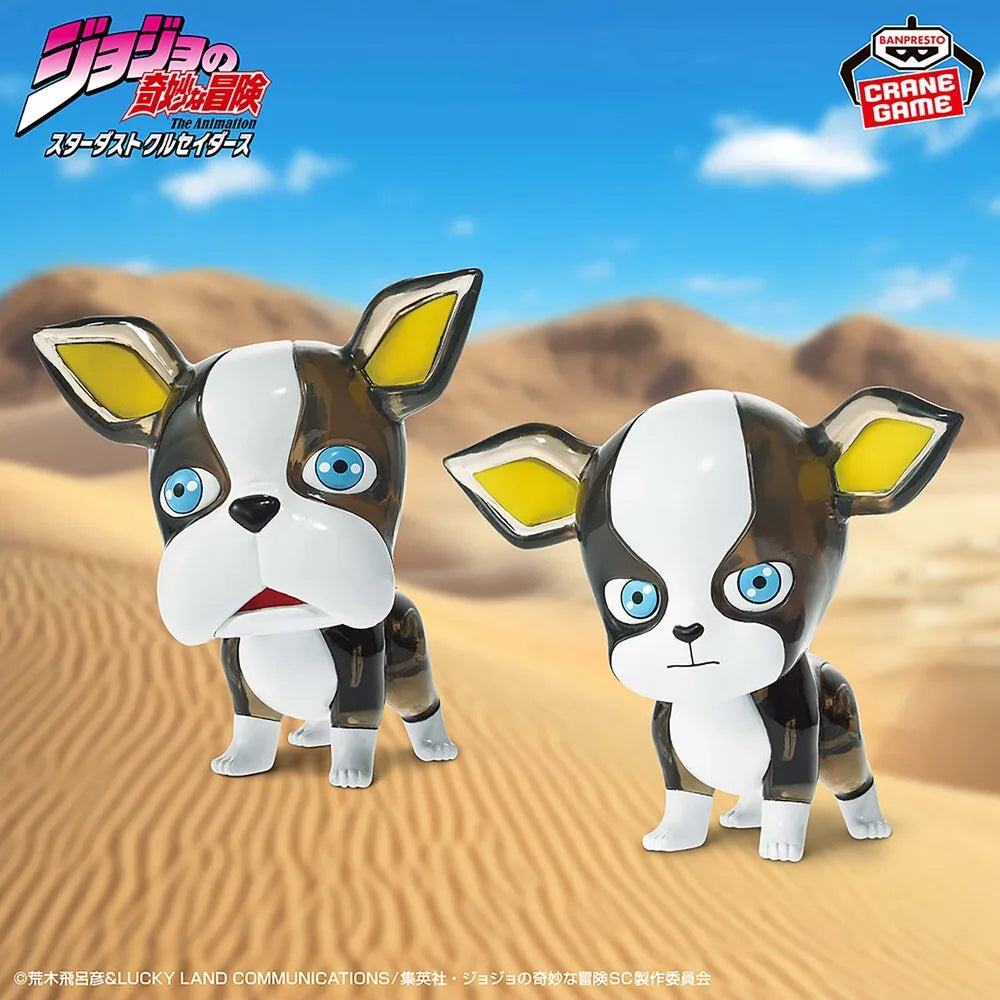 Iggy JoJo's Bizarre Adventure CLEAR FIGURE Prize Figure by Banpresto - Mandorama [src:https://tokutame.net/wp-content/uploads/2026/06/prize-202607-jojo-banpresto3.webp]