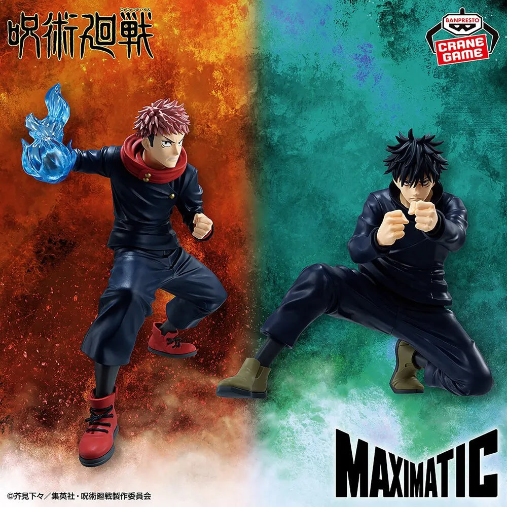 Yuji Itadori Jujutsu Kaisen MAXIMATIC Prize Figure by Banpresto (11/2025) - Mandorama [src:https://tokutame.net/wp-content/uploads/2025/10/prize-20251118-jujutsu-banpresto1.webp]