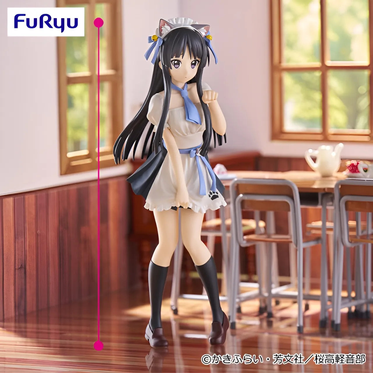 Mio Akiyama K-On! Trio-Try-iT Prize Figure by FuRyu (10/2025) - Mandorama [src:https://tokutame.net/wp-content/uploads/2025/09/prize-202510-keion-furyu1.webp]