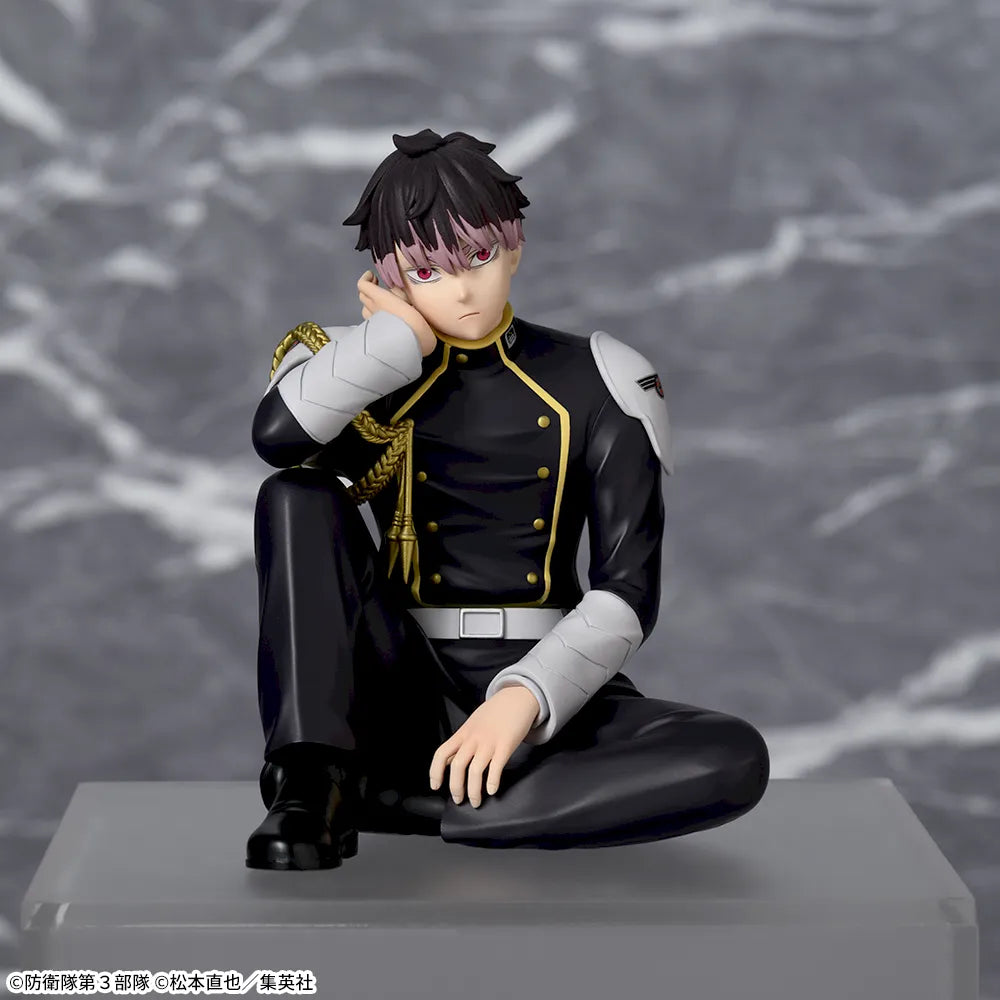 Gen Narumi Kaiju No. 8 Chokonose Premium Figure Prize Figure by Sega (12/2025) - Mandorama [src:https://tokutame.net/wp-content/uploads/2025/11/prize-20251219-kaiju8-sega1.webp]