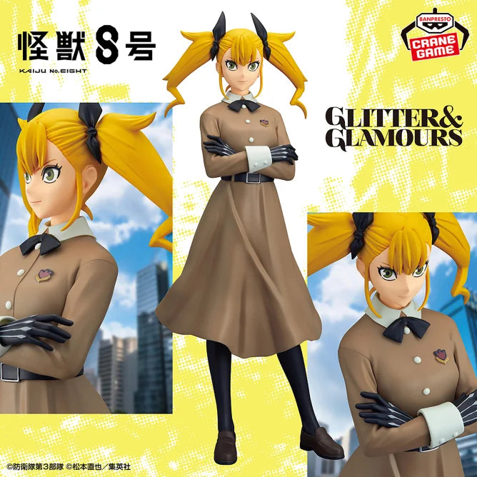 Kikoru Shinomiya Kaiju No. 8 GLITTER&GLAMOURS Prize Figure by Banpresto (07/2025) - Mandorama [src:https://figisland.net/wp-content/uploads/2025/06/s01011615050854.webp]