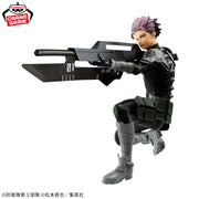 Gen Narumi Kaiju No. 8 Vibration Stars Prize Figure by Banpresto - Mandorama [src:https://tokutame.net/wp-content/uploads/2025/08/prize-20250909-kaiju8-banpresto1.webp]