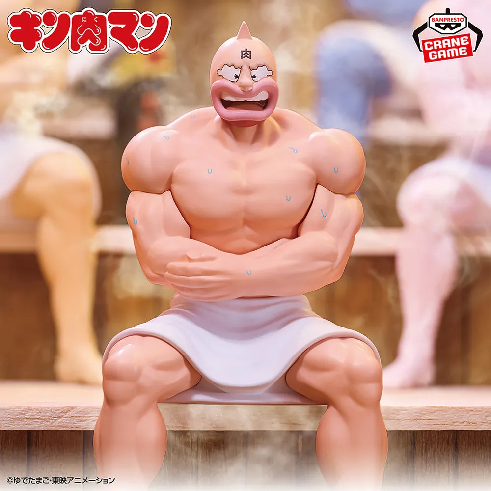 キン肉マン Kinnikuman Sauna Figure Prize Figure by Banpresto (01/2026) - Mandorama [src:https://tokutame.net/wp-content/uploads/2025/12/prize-202601-kinnikuman-banpresto1.webp]