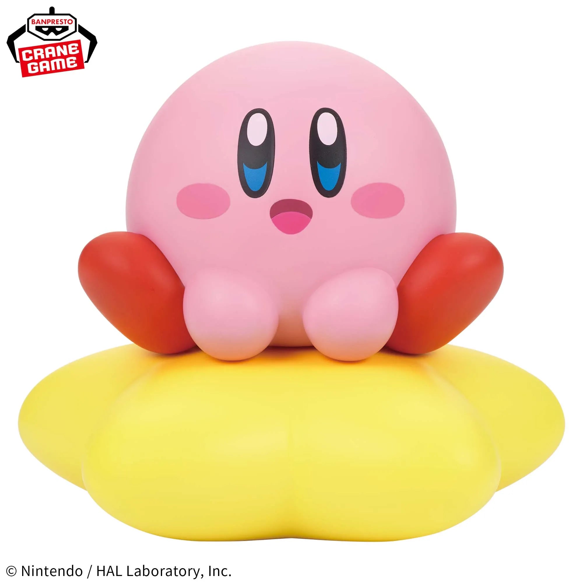 カービィ(ワープスターver.) Kirby SOFVIMATES Prize Figure by Banpresto (11/2025) - Mandorama [src:https://tokutame.net/wp-content/uploads/2025/10/prize-20251107-kirby-banpresto1.webp]