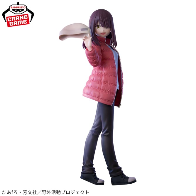 Ayano Toki Laid-Back Camp Prize Figure by Banpresto (08/2025) - Mandorama [src:https://figisland.net/wp-content/uploads/2025/07/s01011615051357.jpg]