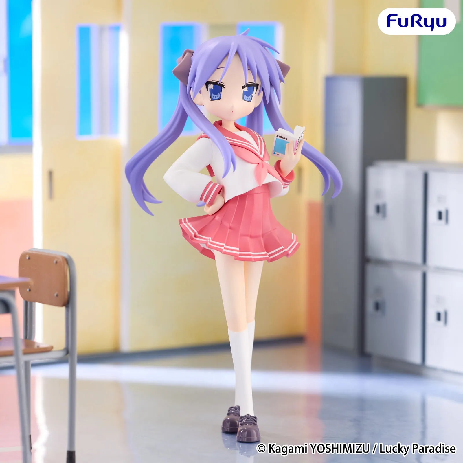 Kagami Hiiragi Lucky Star Trio-Try-iT Prize Figure by FuRyu - Mandorama