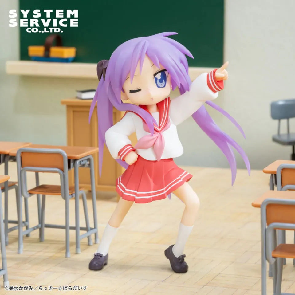 Kagami Hiiragi Lucky Star Vivit Prize Figure by System Service - Mandorama [src:https://tokutame.net/wp-content/uploads/2026/08/prize-202608-luckystar-system1.webp]