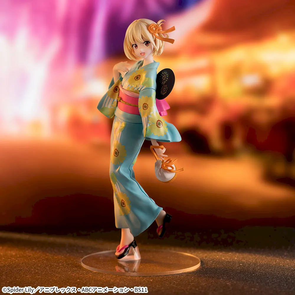 Chisato Nishikigi Lycoris Recoil LUMINASTA Prize Figure by Sega (08/2025) - Mandorama [src:https://tokutame.net/wp-content/uploads/2025/07/prize-20250807-lycoris-sega1.webp]