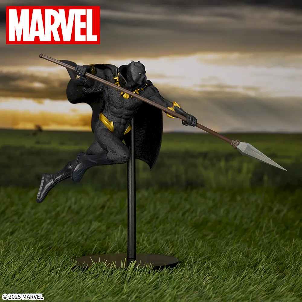 Black Panther Marvel ACT/CUT Premium Figure Prize Figure by Sega - Mandorama