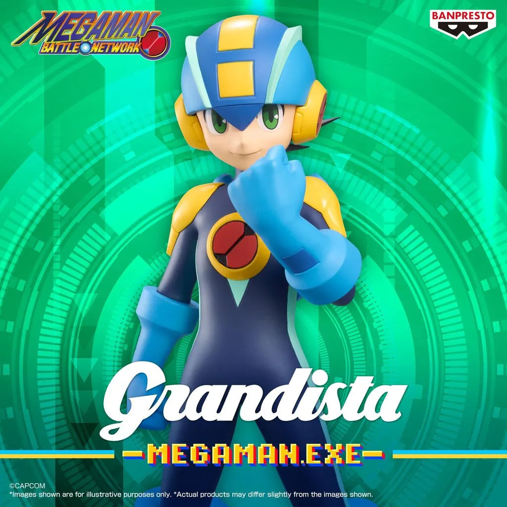 Mega Man.EXE Mega Man Battle Network Grandista Prize Figure by Banpresto - Mandorama