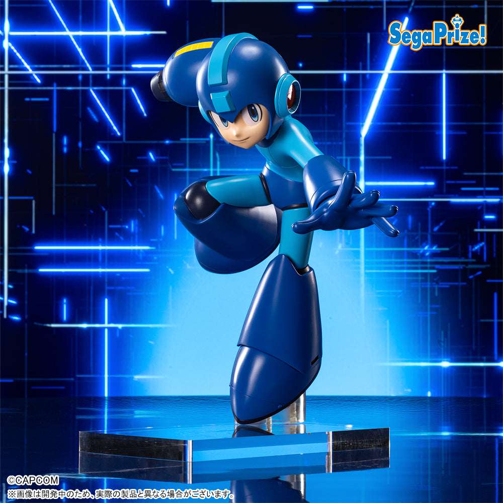 Mega Man Mega Man LUMINASTA Prize Figure by Sega (07/2025) - Mandorama [src:https://figisland.net/wp-content/uploads/2025/02/s01011615047617.jpg]