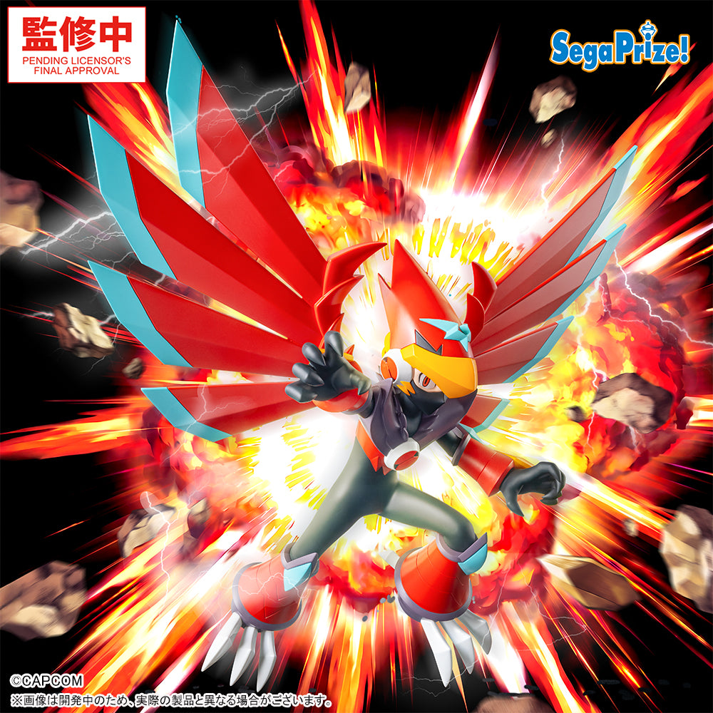 MegaMan.EXE (Falzar Beast Out) Mega Man LUMINASTA Prize Figure by Sega (02/2027) - Mandorama