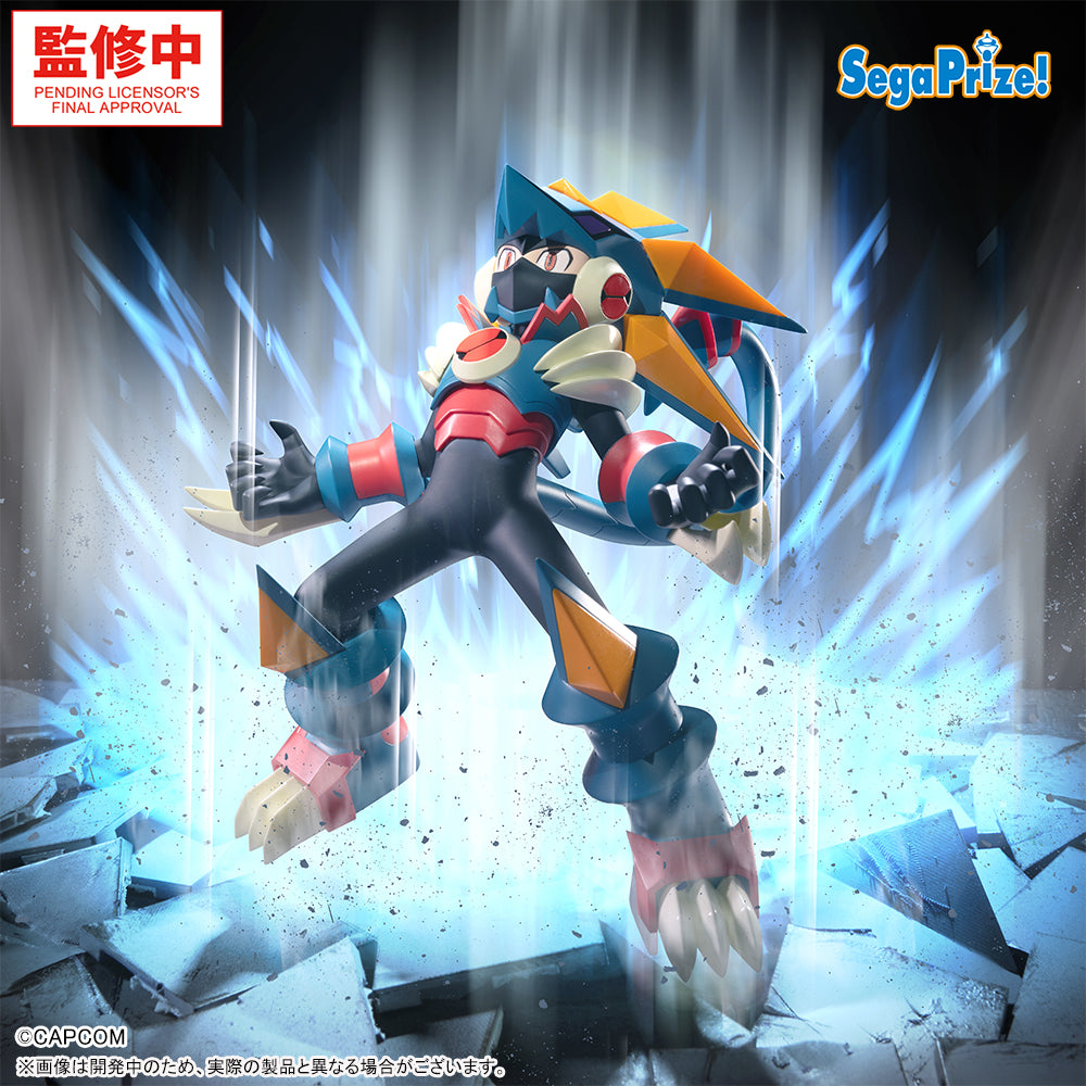 MegaMan.EXE (Gregar Beast Out Form) Mega Man Luminasta Prize Figure by Sega - Mandorama [src:https://figisland.net/wp-content/uploads/2026/06/s01011615058071.jpg]