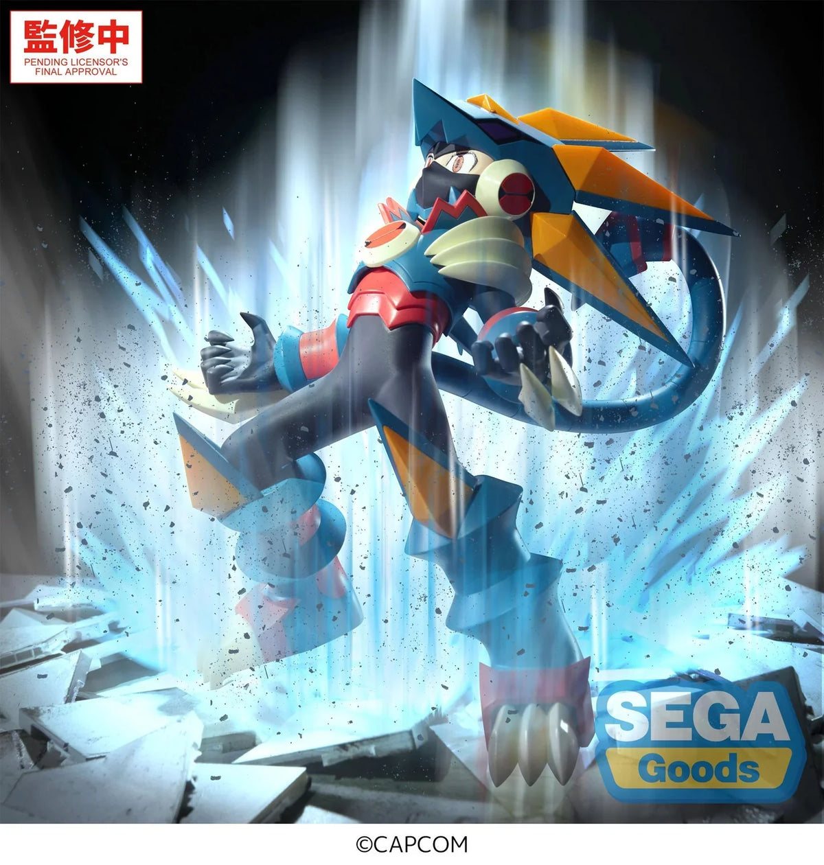 MegaMan (Gregar Beast Out) Mega Man Luminasta Prize Figure by Sega (11/2026) - Mandorama