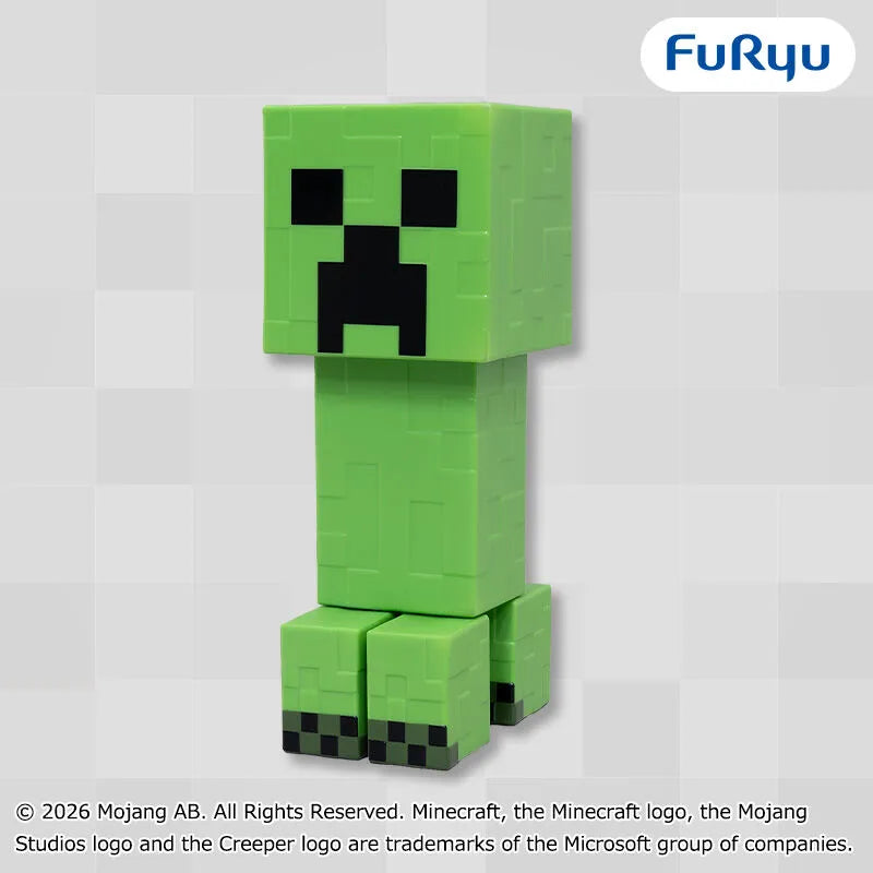 Creeper Minecraft BIG Figure Prize Figure by FuRyu (04/2026) - Mandorama [src:https://tokutame.net/wp-content/uploads/2026/04/prize-202604-minecraft-furyu1.webp]