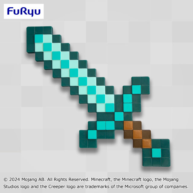 Diamond Sword Minecraft Prize Figure by FuRyu - Mandorama
