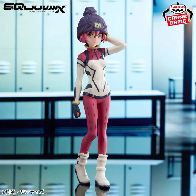 Amate Yuzuriha (Machu) Mobile Suit Gundam GQuuuuuuX Mobile Suit Gundam GQuuuuuuX Figure Prize Figure by Banpresto - Mandorama [src:https://tokutame.net/wp-content/uploads/2025/06/prize-202507-gundam-banpresto-1.webp]