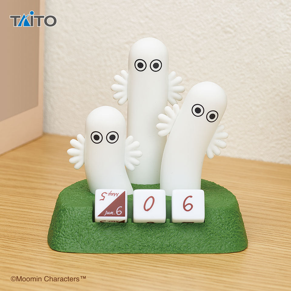 Hattifatteners Moomin Perpetual Calendar Prize Figure by Taito - Mandorama