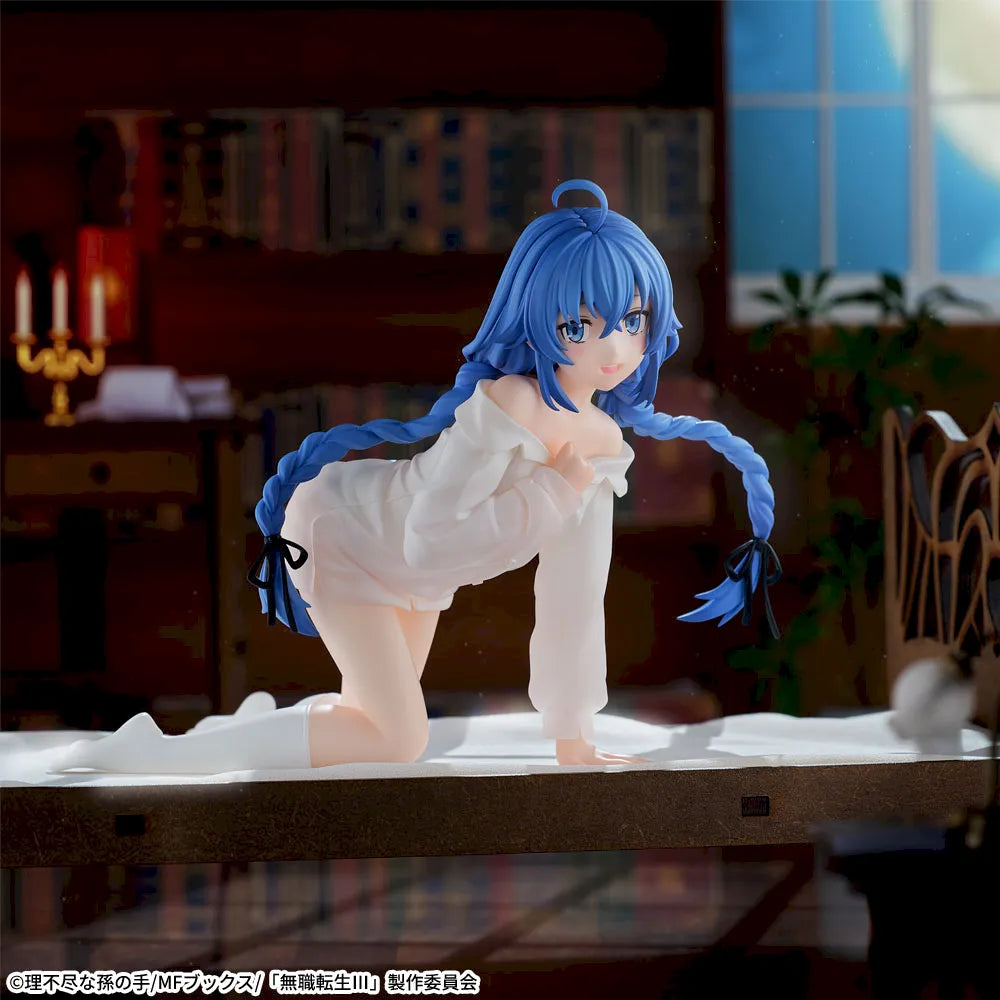 Roxy Migurdia Mushoku Tensei: Jobless Reincarnation Yumemirize Prize Figure by Sega (08/2026) - Mandorama [src:https://tokutame.net/wp-content/uploads/2026/07/prize-202608-mushokutensei-sega2.webp]