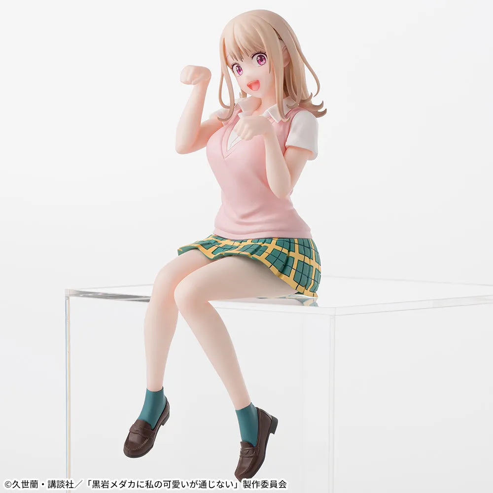 Mona Kawai My Cuteness Does Not Reach Kuroiwa Medaka Chokonose Premium Figure Prize Figure by Sega - Mandorama [src:https://tokutame.net/wp-content/uploads/2025/05/prize-20250627-medaka-sega1.webp]