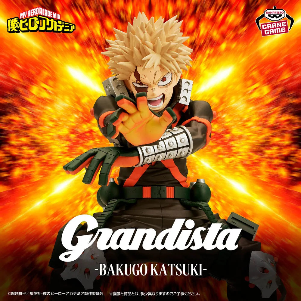 Katsuki Bakugo My Hero Academia GRANDISTA Prize Figure by Banpresto - Mandorama