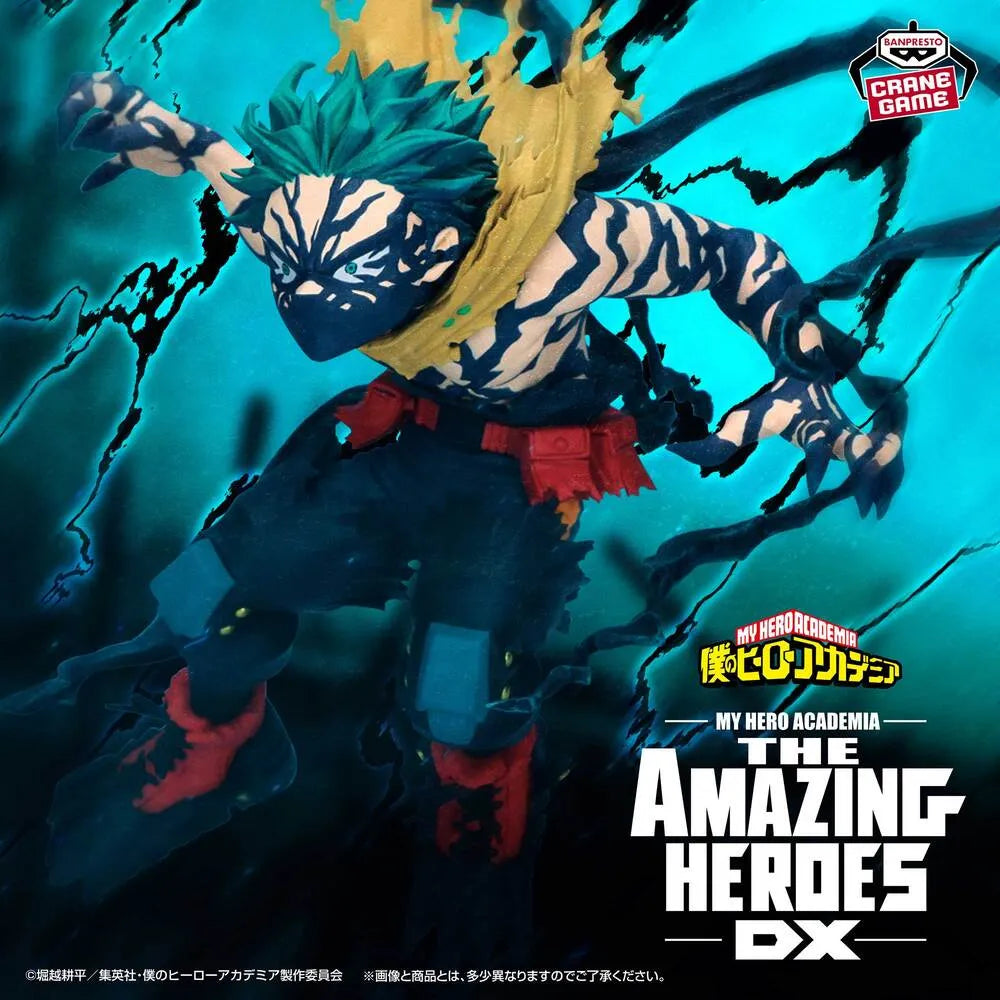 Izuku Midoriya My Hero Academia THE AMAZING HEROES -DX- Prize Figure by Banpresto - Mandorama [src:https://tokutame.net/wp-content/uploads/2026/07/prize-202608-heroaca-banpresto5.webp]