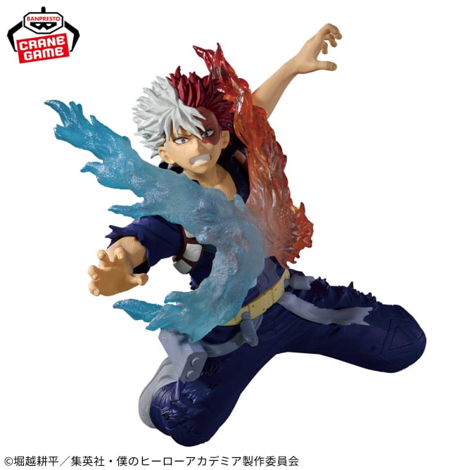 Shoto Todoroki My Hero Academia The Amazing Heroes Plus Prize Figure by Banpresto - Mandorama