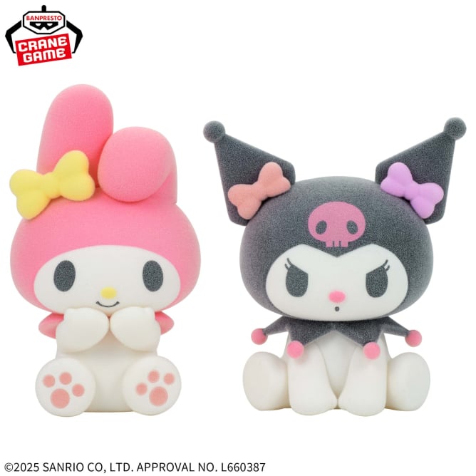 My Melody My Melody & Kuromi Fluffy Puffy Prize Figure by Banpresto - Mandorama [src:https://figisland.net/wp-content/uploads/2025/10/s01011615053651.jpg]