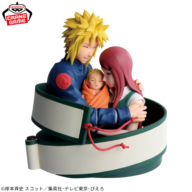 Minato Namikaze, Kushina Uzumaki, and Baby Naruto Naruto Naruto 72 Series Prize Figure by Banpresto (05/2026) - Mandorama [src:https://figisland.net/wp-content/uploads/2026/04/s01011615057321.jpg]