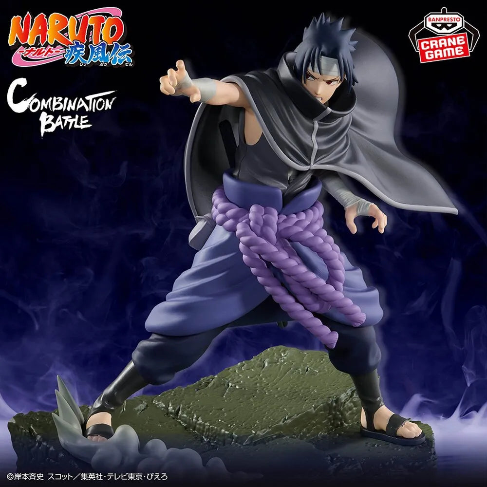 Uchiha Sasuke Naruto: Shippuden Combination Battle Prize Figure by Banpresto - Mandorama