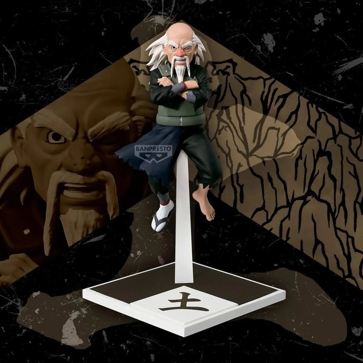 Ōnoki (Tsuchikage) Naruto: Shippuden Five Kage Reunited Prize Figure by Banpresto - Mandorama