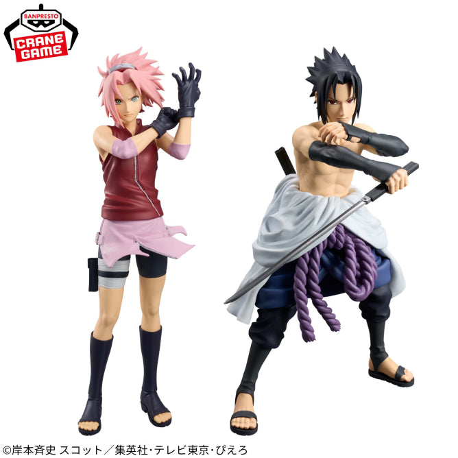 Sakura Haruno, Sasuke Uchiha Naruto: Shippuden GRANDISTA Prize Figure by Banpresto - Mandorama