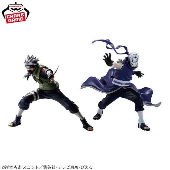 Hatake Kakashi & Uchiha Madara Naruto: Shippuden Vibration Stars Prize Figure by Banpresto - Mandorama