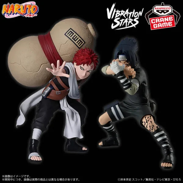 Gaara, Sasuke Uchiha Naruto Vibration Stars Prize Figure by Banpresto - Mandorama