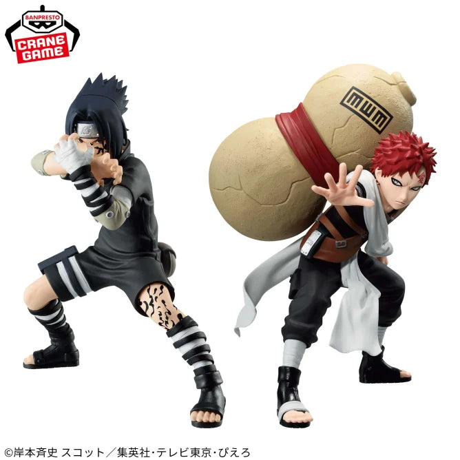 Sasuke Uchiha Gaara Vibration Stars Prize Figure by Banpresto - Mandorama
