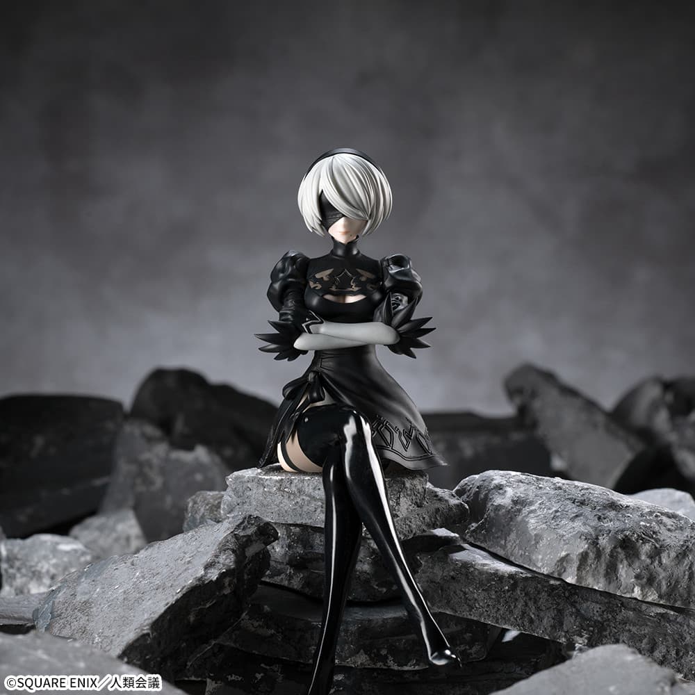 2B NieR: Automata Chokonose Premium Figure Prize Figure by Sega - Mandorama