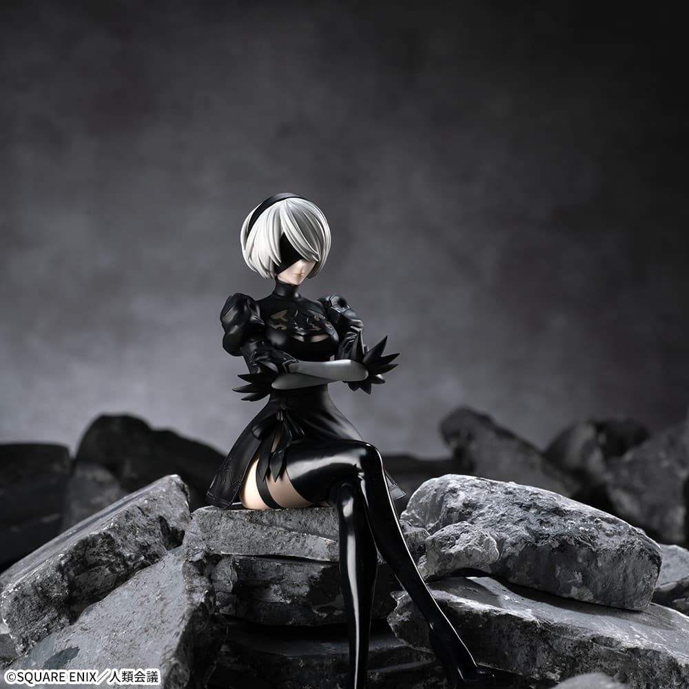 2B NieR: Automata Chokonose Premium Figure Prize Figure by Sega - Mandorama