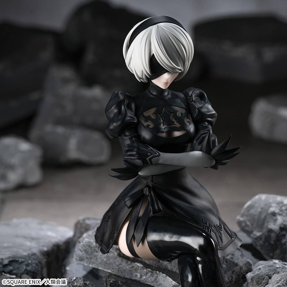 2B NieR: Automata Chokonose Premium Figure Prize Figure by Sega - Mandorama