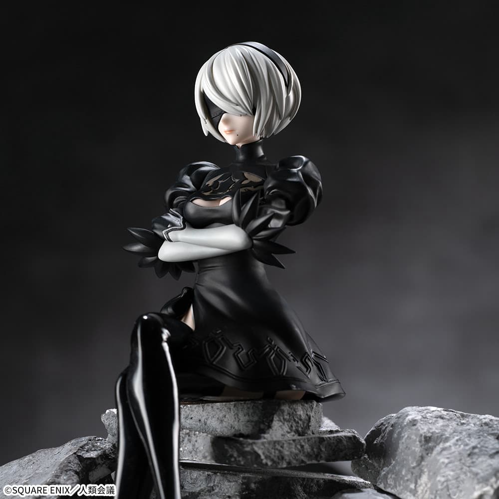 2B NieR: Automata Chokonose Premium Figure Prize Figure by Sega - Mandorama