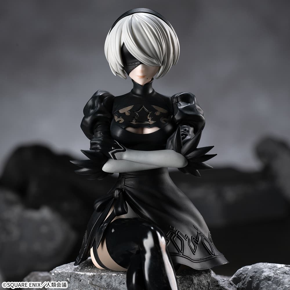 2B NieR: Automata Chokonose Premium Figure Prize Figure by Sega - Mandorama