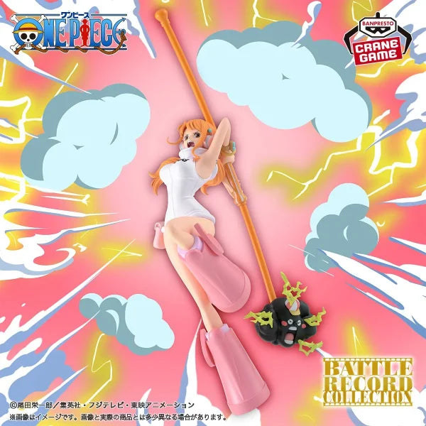Nami One Piece Battle Record Collection Prize Figure by Banpresto (01/2025) - Mandorama [src:https://tokutame.net/wp-content/uploads/2024/11/prize-202501-onepiece-banpresto6.webp]