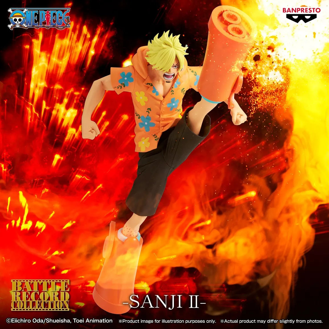 Sanji One Piece Battle Record Collection Prize Figure by Banpresto (09/2025) - Mandorama [src:https://tokutame.net/wp-content/uploads/2025/06/prize-202509-onepiece-banpresto1.webp]