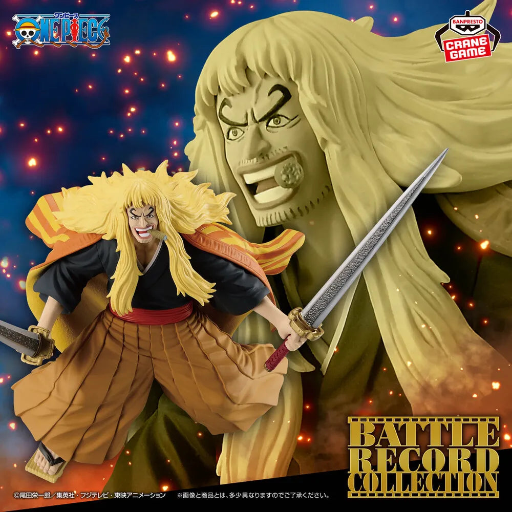 Shiki One Piece Battle Record Collection Prize Figure by Banpresto - Mandorama