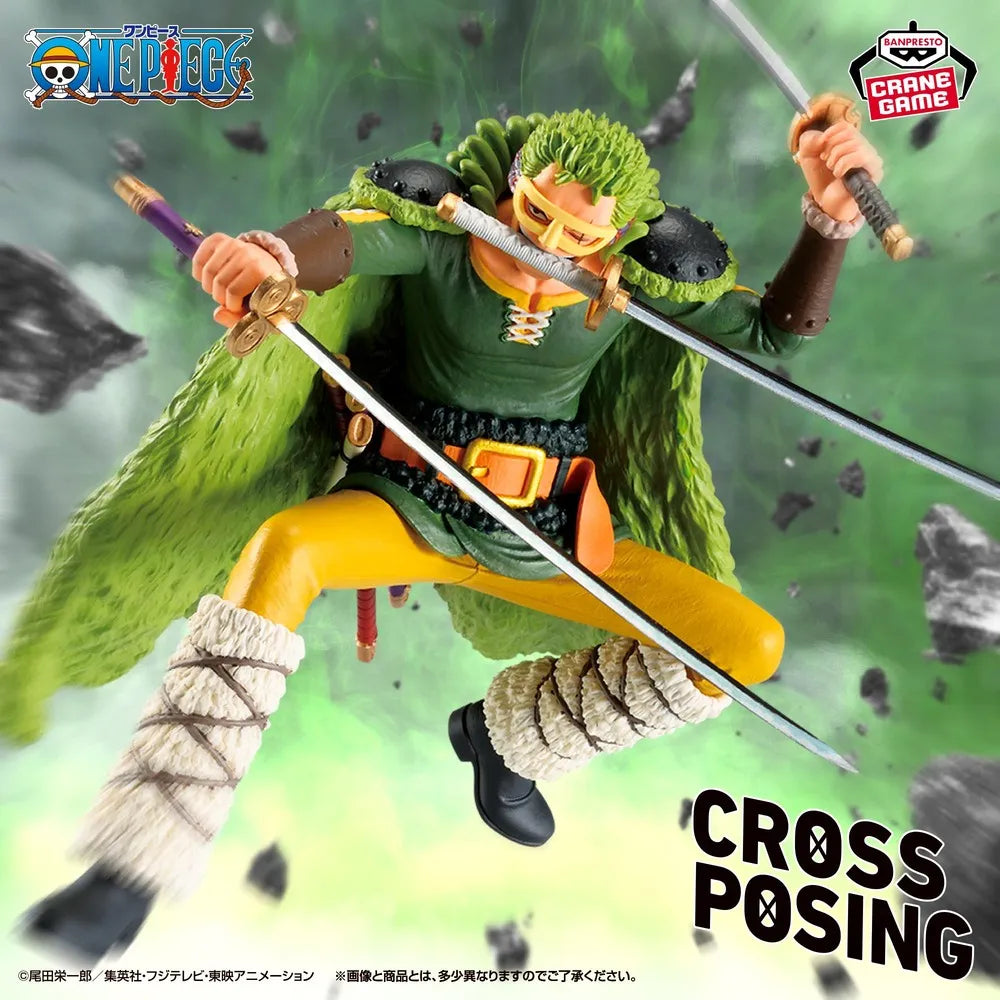 Roronoa Zoro One Piece Cross Posing Prize Figure by Banpresto (11/2026) - Mandorama [src:https://tokutame.net/wp-content/uploads/2026/08/prize-202611-onepiece-banpresto4.webp]