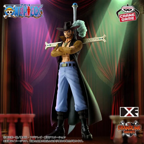 Dracule Mihawk One Piece DXF The Grandline Series Prize Figure by Banpresto - Mandorama