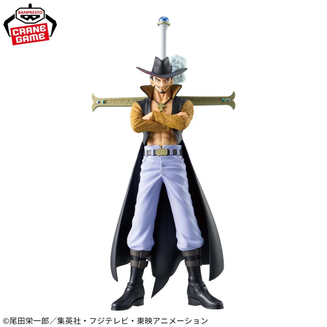 Dracule Mihawk One Piece DXF The Grandline Series Prize Figure by Banpresto - Mandorama