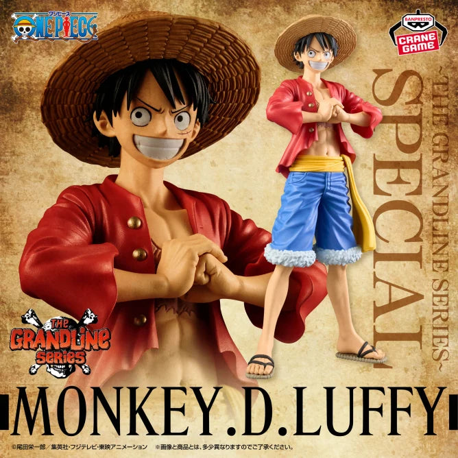 Monkey D. Luffy One Piece DXF The Grandline Series Prize Figure by Banpresto - Mandorama