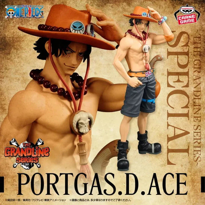 Portgas D. Ace One Piece DXF The Grandline Series Prize Figure by Banpresto - Mandorama
