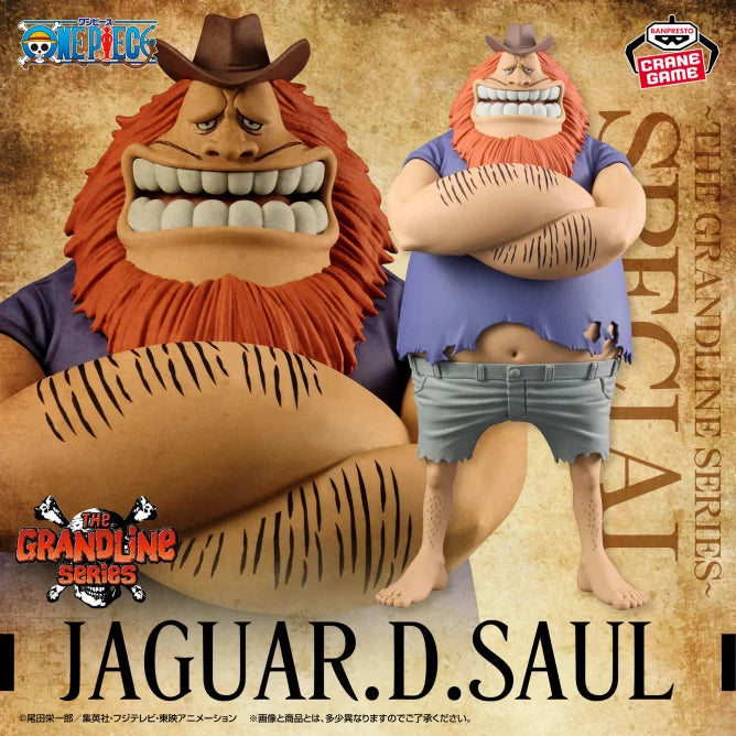 Jaguar D. Saul One Piece DXF THE GRANDLINE SERIES SPECIAL Prize Figure by Banpresto - Mandorama