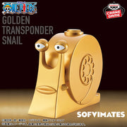 Golden Den Den Mushi One Piece Prize Figure by Banpresto - Mandorama